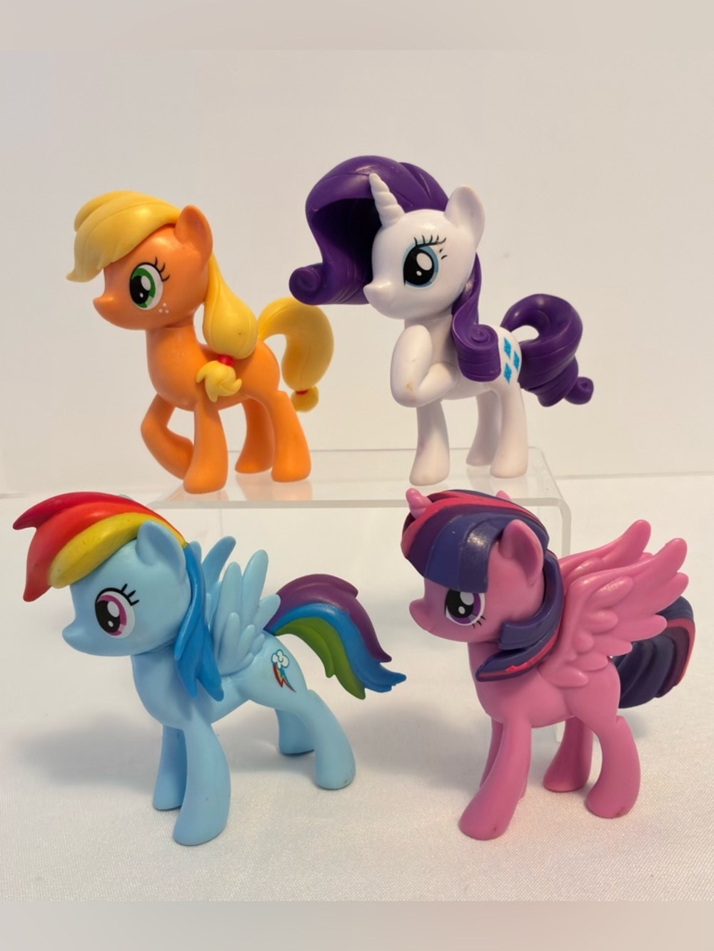My Little Pony Rarity/ Apple Jack/ Twilight Sparkle/ Rainbow Dash Action Figures